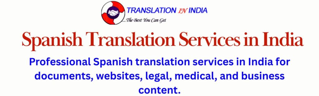 Spanish Translation In India