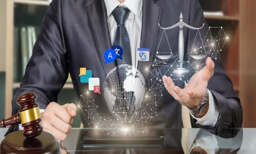Government certificate being translated