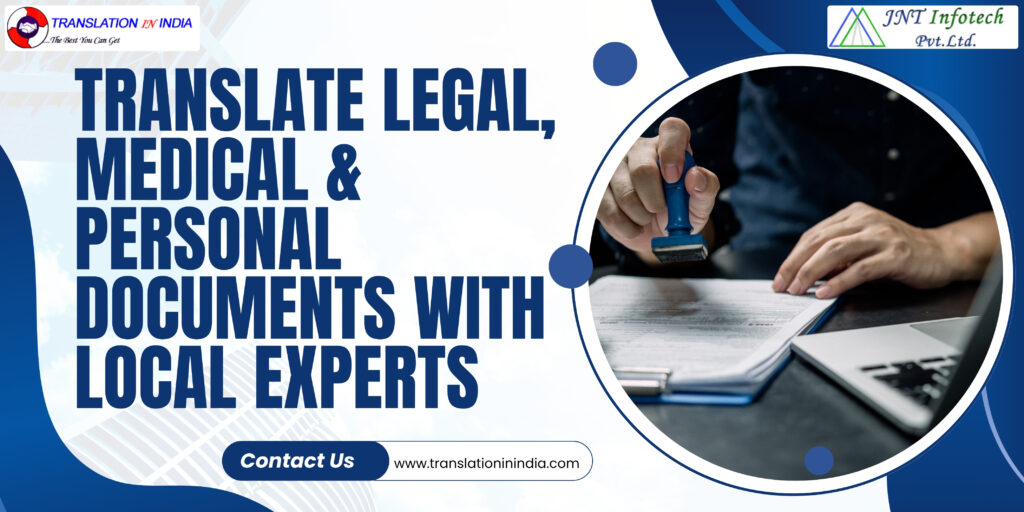 Certified English to Punjabi legal document translation