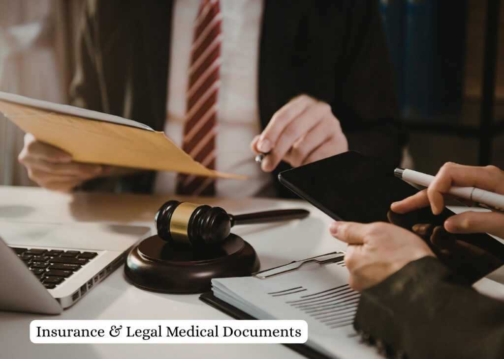 Insurance & Legal Medical Documents-TII