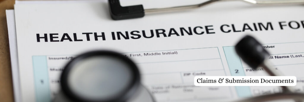 Claims & Submission Documents