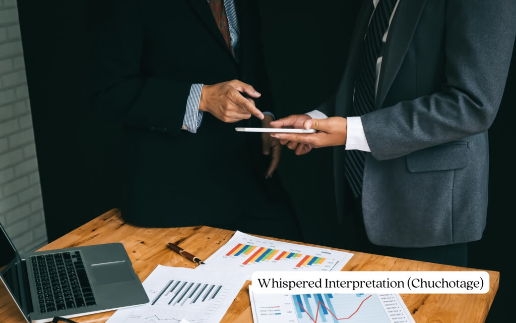Whispered Interpretation (Chuchotage)_TII