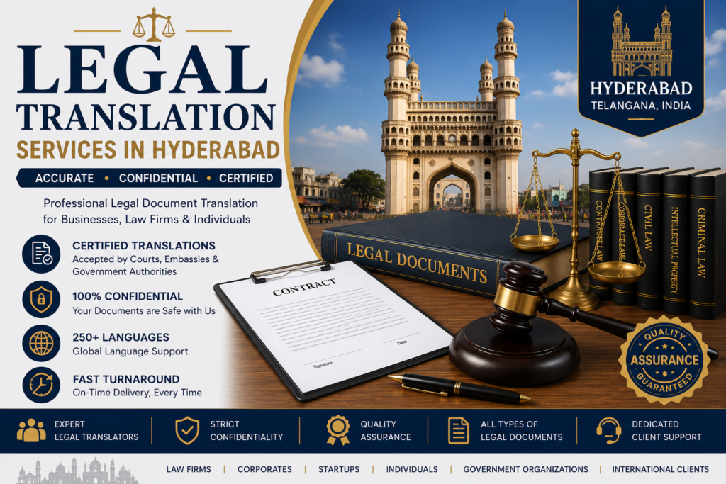 Legal Translation Services in Hyderabad
