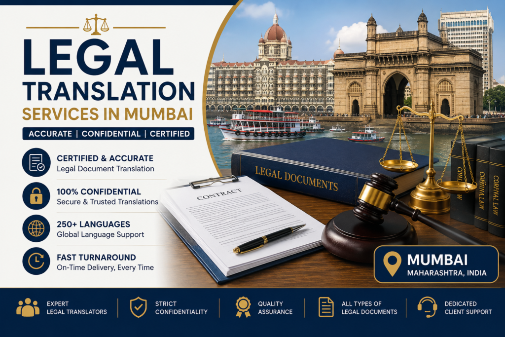 Legal Translation Services In Mumbai