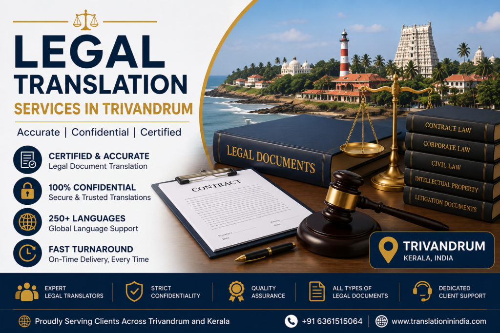 Legal Translation Services in Trivandrum