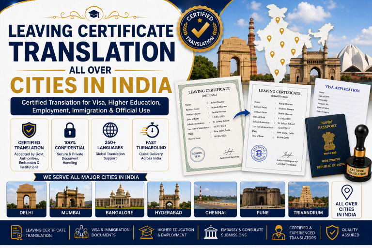 Leaving certificate Translation